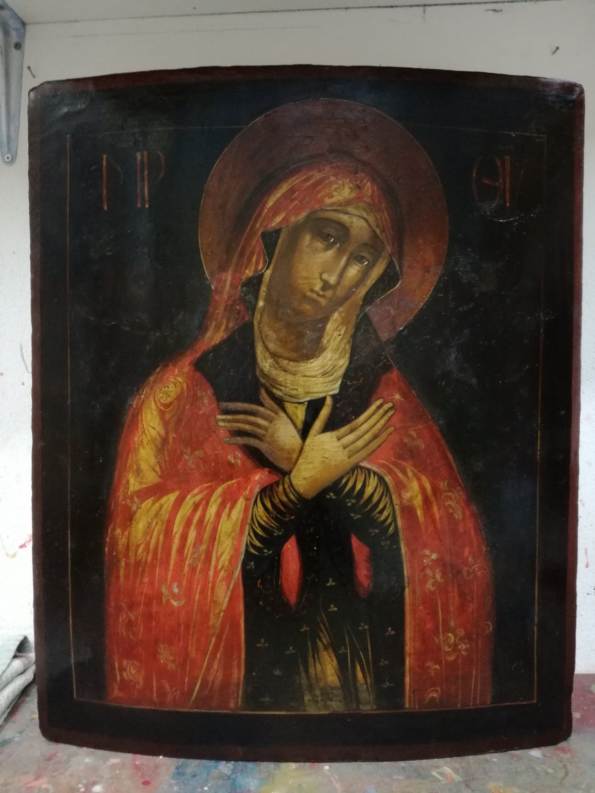 Икона Богоматери — ПОСЛЕ